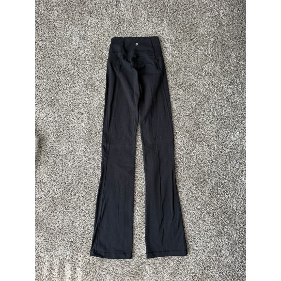 Lululemon Groove Pant Bootcut 32" Black Size 2 - Picture 7 of 9